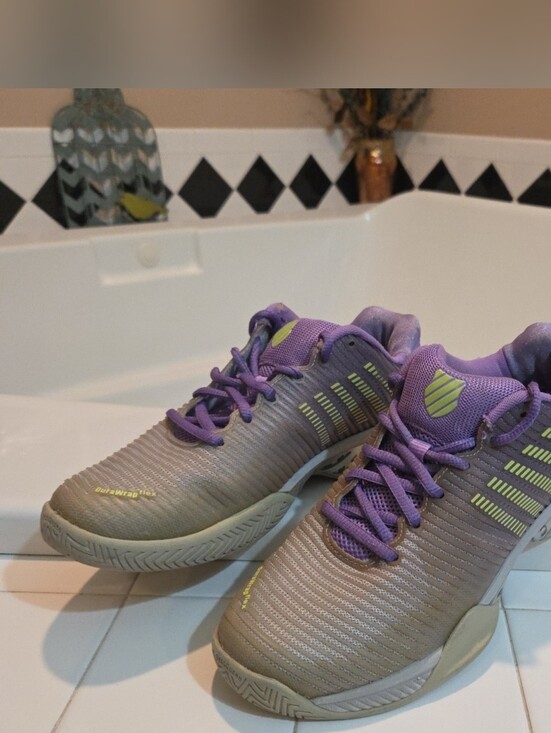 K-Swiss Shoes - K-Swiss Womens Hypercourt Express 2 Hard Court Tennis Pickleball Shoes Sz 8.5M